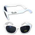Fashion Sunglasses With Ultraviolet Protection - White